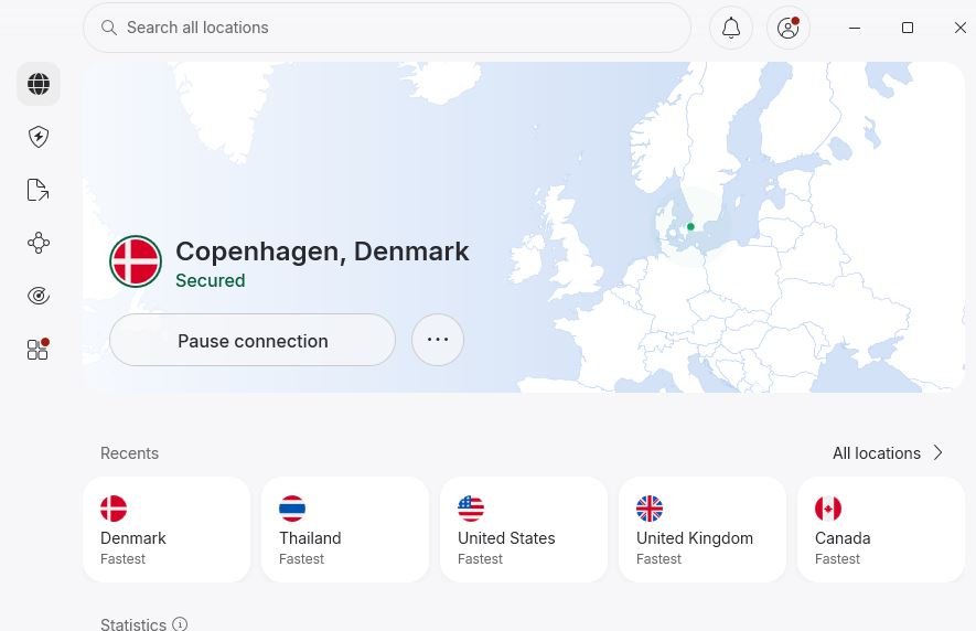dansk IP med NordVPN