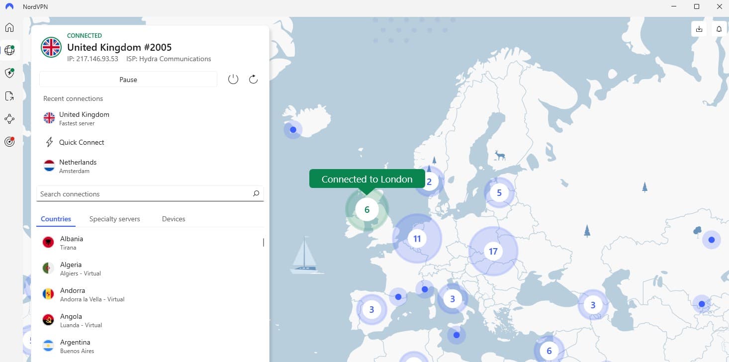 Channel 4 VPN server UK