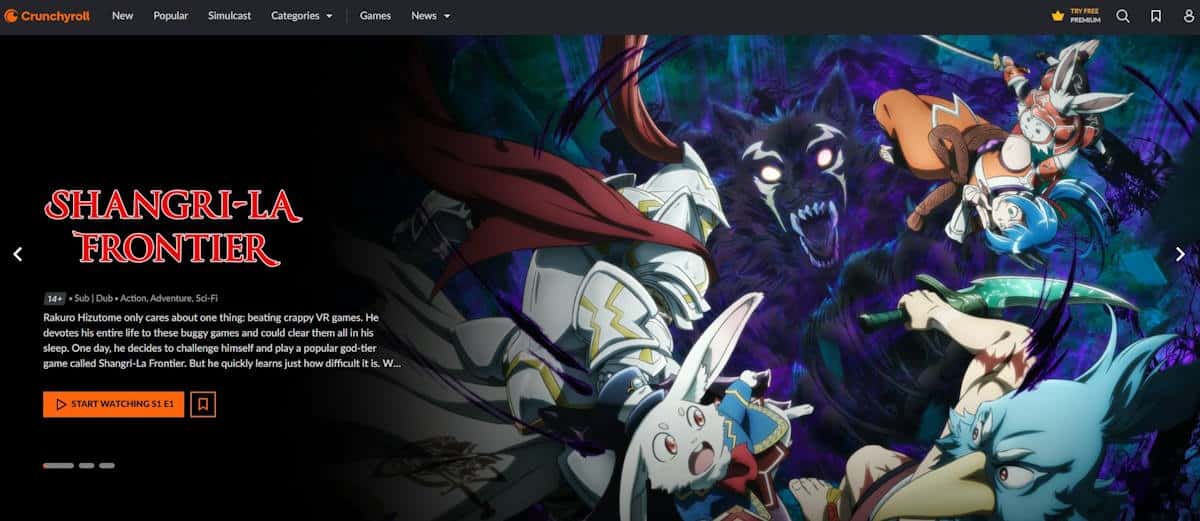 Crunchyroll Hjemmeside Crunchyroll Hjemmeside
