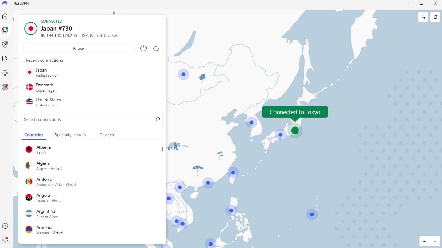 VPN Japan - Japansk IP