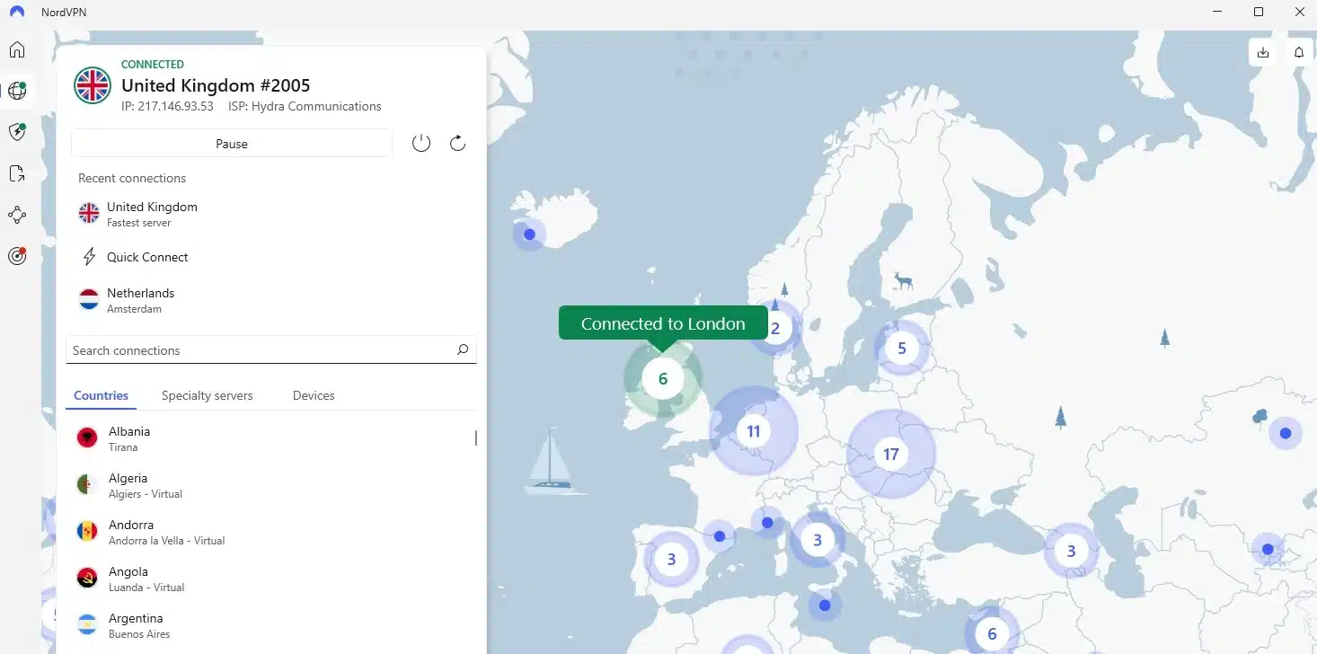 VPN britisk TV