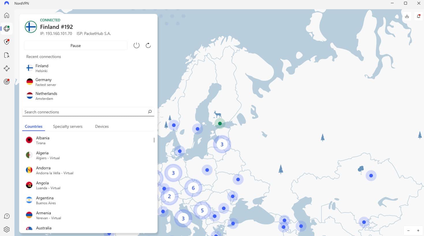 finsk IP Finland VPN