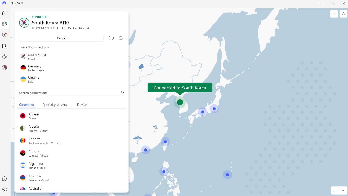 sydkorea VPN IP sydkorea VPN IP